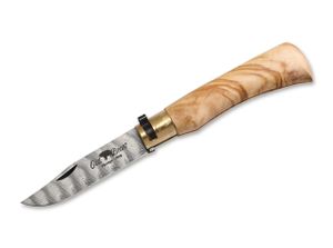 Old Bear Taschenmesser Collection M Damascus Olive Twist Lock Damast