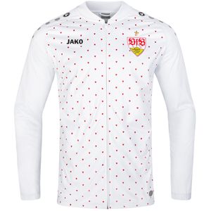 JAKO VfB Stuttgart Einlaufjacke , Farbe:000 weiß, Größe:XL