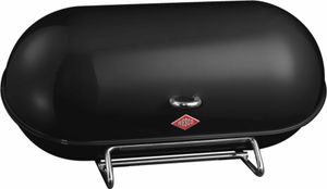WESCO Brotkasten Breadboy SCHWARZ mit Schwenkdeckel / Brotbehälter / Brotbox