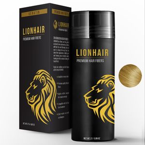 Lionhair Premium Haarpuder - Volumenpuder für kahle Stellen - Verbirgt Haarausfall in Sekunden für Männer & Frauen - 27 g - HELLES BLOND