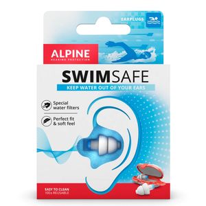 ALPINE SwimSafe Ohrstöpsel zum Schwimmen & gegen Wasser 1 Paar