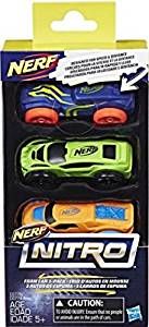 Hasbro Nerf Nitro Soft Racer 3 Stück, 1er Pack