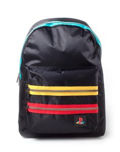 Playstation - Black Retro Logo Backpack Black