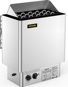 VEVOR Saunaofen Sentiotec 9KW Sauna Elektroherd 380V-415V Edelstahlsaunaofen für 9-13 m³ Saunaraum 2 Modi VEVOR Saunaofen Sentiotec 9KW Sauna Elektroherd 380V-415V Edelstahlsaunaofen für 9-13 m³ Saunaraum 2 Modi