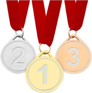 Kleintober Medaillen Set für Kinder & Erwachsene | Siegermedaillen Gold Silber Bronze