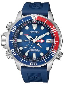 Citizen BN2038-01L Eco Drive Taucheruhr Diver´s Diver Uhr Datum blau
