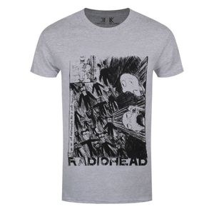 Radiohead - T-Shirt für Herren/Damen Unisex RO3159 (M) (Grau)