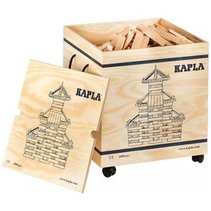 KAPLA® Kiste mit 1.000 KAPLA-Holzplättchen