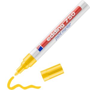 e-750 Lackmarker / Paintmarker gelb | Inhalt 10 Stück