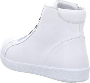 Andrea Conti Sommerstiefelette in weiss/weiss kombi, Gr. 41