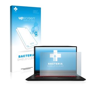 upscreen Schutzfolie für MSI Katana GF76 Antibakterielle Folie Klar Anti-Kratzer