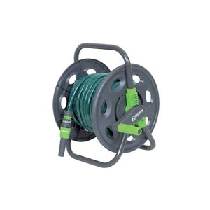 Tragbare Gartenschlauchtrommel RIBIMEX mit kompletter Ausstattung