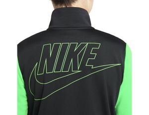 Nike U Nsw Hbr Poly Tracksuit Black/Lt Green Spark/Green L