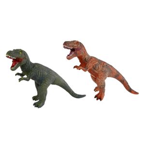 DinoWorld dinosaurier T-Rex Jungen 57 cm Gummigrün, Farbe:Dunkelgrün