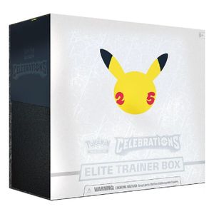 Pokemon 25th Anniversary Celebrations Elite Trainer Box englisch