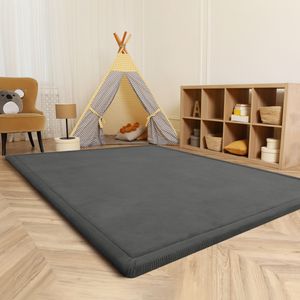 Kinderteppich Kinderzimmer Teppich Baby Spielteppich Flauschig Rutschfest Deko Grösse 200x280 cm