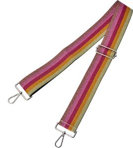 Clayre & Eef Taschenriemen 5x140 cm Rosa Synthetisch