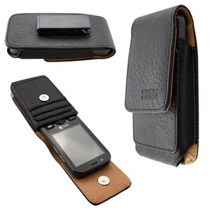 caseroxx Outdoor puzdro na mobilný telefón pre Doro 7010 / 7011 s odnímatelným a otocným pútkom na opasok, ochranný kryt v cierna