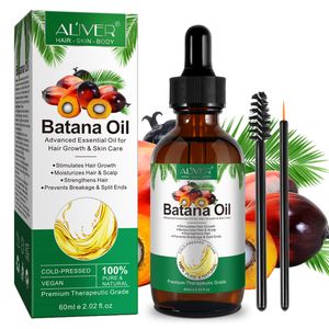 Batana Öl für Haare Haarwachstum Haarpflege Gesicht Haut Nägel Bio Vegan, 1x 60ml