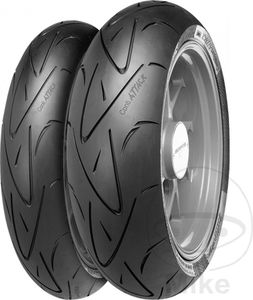 Opony CONTINENTAL ContiSportAttack 180/55 ZR 17 M/C (73W) TL