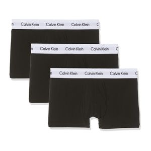 Calvin Klein Underwear Low Rise Trunk 3 Pack Black L