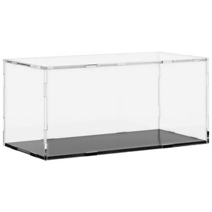 vidaXL Vitrine Transparent 30x15x14 cm Acryl