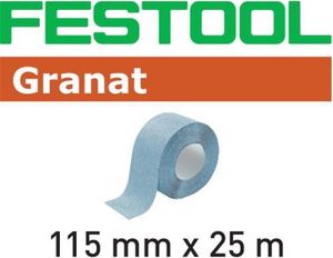 Festool Schleifrolle 115x25m P120 GR Granat