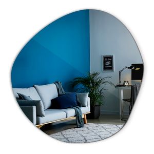 Unregelmäßig Form Spiegel – Modern Design Boho Loft - Hängespiegel Wandmontiert – 58x58 cm