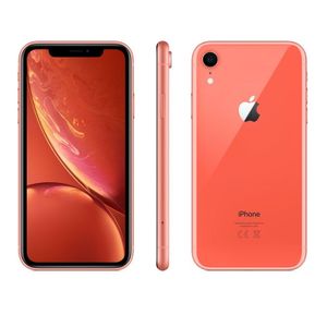 Apple iPhone XR 15,5cm (6,1 Zoll), 256GB, Dual-SIM, 12MP, Farbe: Koralle