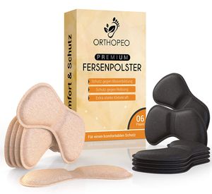 ORTHOPEO Premium Fersenpolster  6 Paare