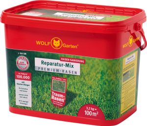 Wolf Garten Premiumrasen mit Starter Dünger L 100 SM