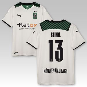 BMG Borussia Mönchengladbach Heimtrikot Erwachsene 2021/22, Größe:M, Spielername:Stindl