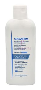Ducray Squanorm Anti-Dandruff Treatment Shampoo Stärkungsshampoo gegen Schuppen für normales bis fettiges Haar 200 ml