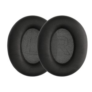 kwmobile 2x Ohrpolster kompatibel mit Anker Soundcore Life Q20 Polster - Kopfhörer Polster aus Kunstleder für Over Ear Headphones