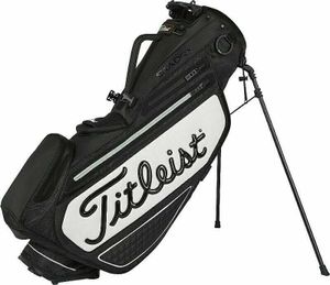 Titleist Tour Series Premium StaDry Black/Black/White Golfbag