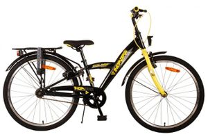 Detský bicykel Volare Thombike - chlapčenský - 24 palcov - čierno-žltý - obojručné brzdy