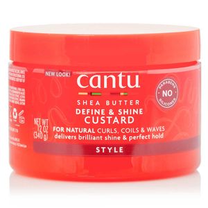 Cantu Shea Butter Define & Shine Custard for Natural Hair 12oz 340g