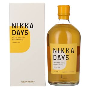 Nikka Days Japanese Smooth & Delicate Blended Whisky in Geschenkpackung | 40 % vol | 0,7 l