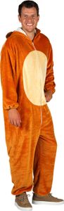Kostüm Overall Plüsch Löwe, Groesse:XL/XXL