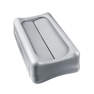 Schwingdeckel, Rubbermaid - Grau