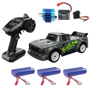 SG 1603 RTR Brushless 60km/h 1/16 2.4G 4WD RC Car LED Light Proportional Vehicles Model, 3 batérie