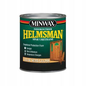 Minwax Helmsman Spar Urethane 946ml SEMI-GLOSS Öl-Lack für Holz im Außenbereich