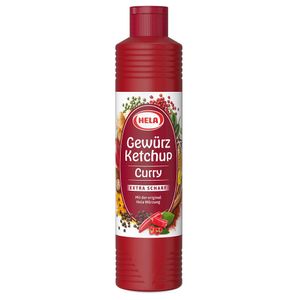 Ketchup z przyprawą curry Hela ekstra ostry dla wszystkich miłośników przypraw 800ml