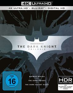 The Dark Knight Trilogy 4K Ultra HD und 2D-Blu-ray 2 Disc Version exklusiv bei Amazon.de Limited Edition