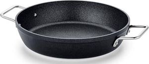 Fissler Adamant / Servier-Pfanne (Ø 28 cm) Aluminium-Bratpfanne, beschichtet, antihaftend, hoher Rand, kratzfest – Induktion