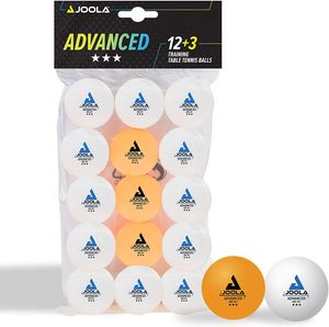 Joola 12+3 Tischtennisbälle Advanced Training *** | Tischtennisball Ball Bälle TT Tabletennis