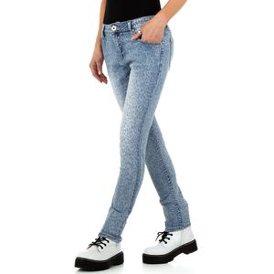 Ital-Design Damen Jeans Boyfriend Jeans Hellblau Gr.s