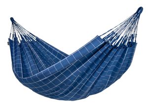 La Siesta Doppel-Hängematte Outdoor dunkelblau