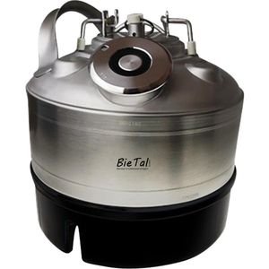 BieTal Reinigungsbehälter Reinigungsfass 5 Liter Bierleitung Zapfkopf Typ A Flach