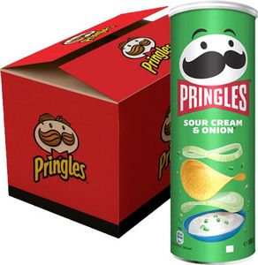 Pringles - Śmietana z cebulą - 19x 165g